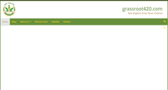 Desktop Screenshot of grassroot420.com
