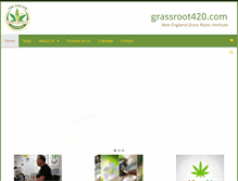 Tablet Screenshot of grassroot420.com